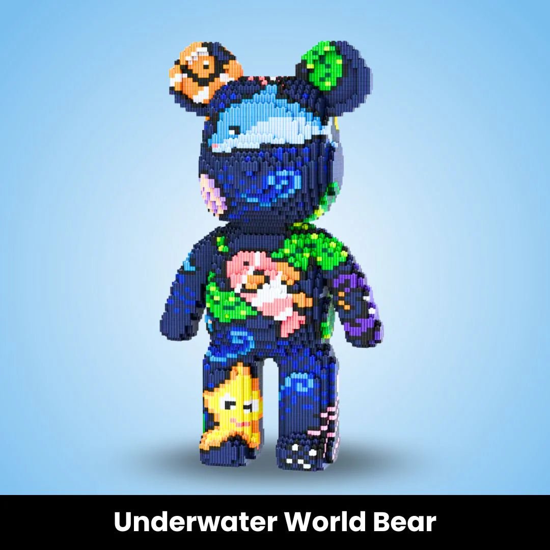 BEAR BLOCKS™ OURS GÉANT À ASSEMBLER - Bear Blocks