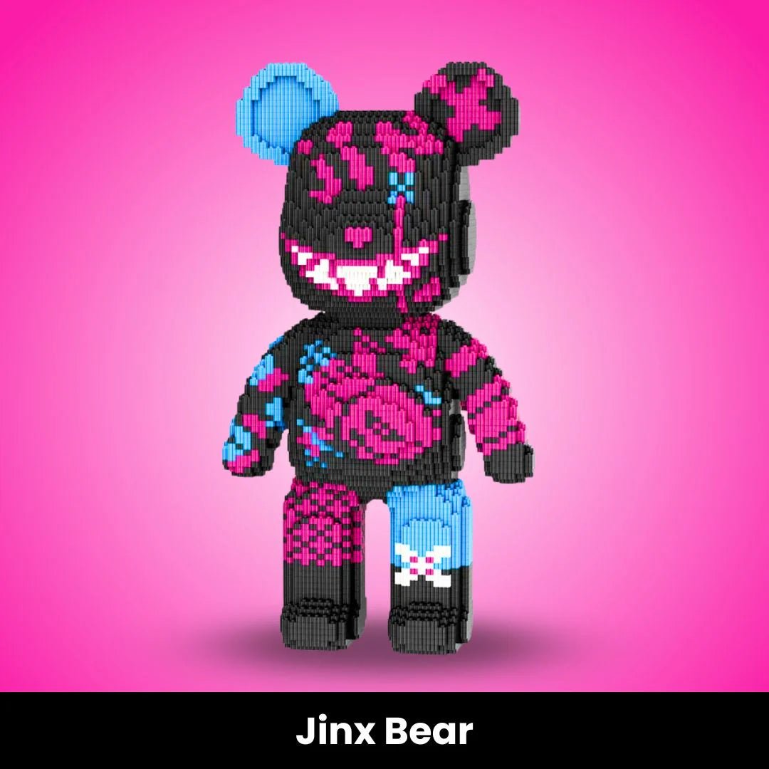 BEAR BLOCKS™ OURS GÉANT À ASSEMBLER - Bear Blocks