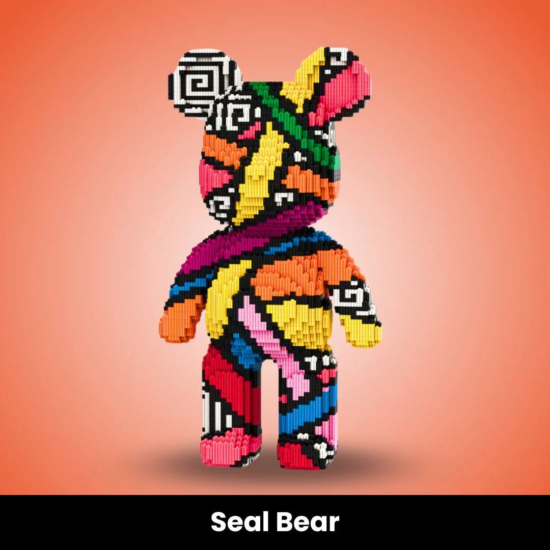 BEAR BLOCKS™ OURS GÉANT À ASSEMBLER - Bear Blocks