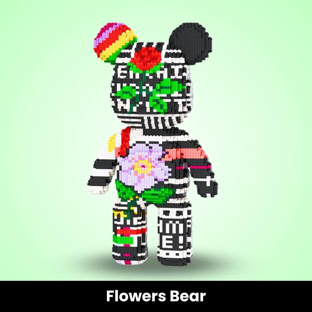 BEAR BLOCKS™ OURS GÉANT À ASSEMBLER - Bear Blocks
